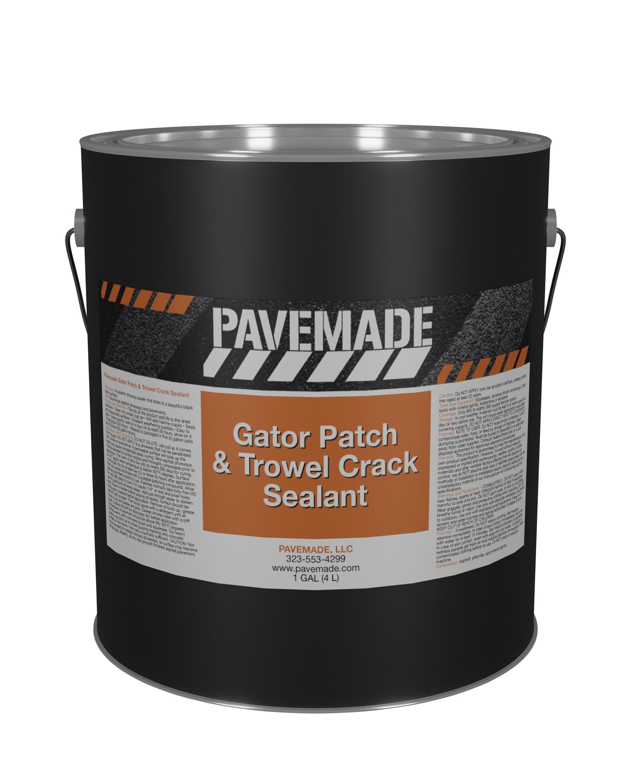 29 Oz. Asphalt Driveway Crack And Joint Filler - Fast Setting, Self-Leveling - Exterior Use